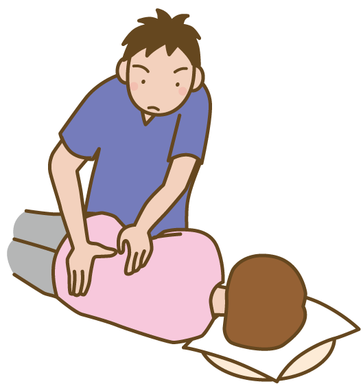 施術中の様子